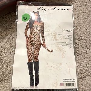 Leg avenue m/l 3 piece cougar costume
